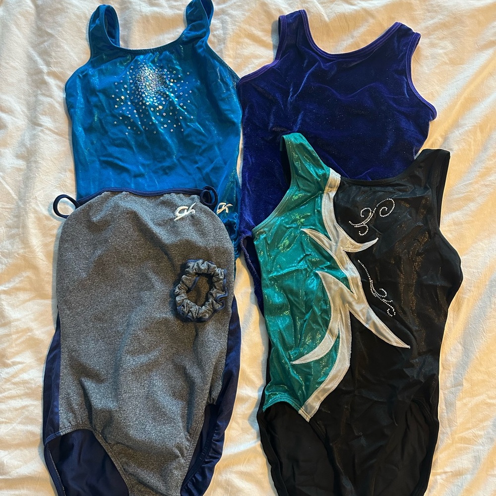Set of 4 Gymnastics Leotards